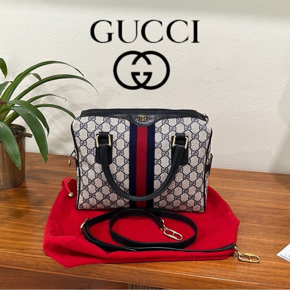 Gucci GG Supreme Boston - Vintage Authentic